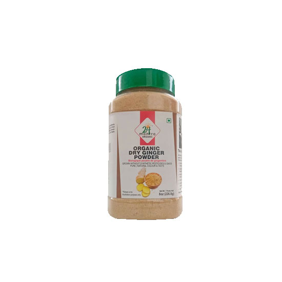 Picture of 24 Mantra Organic Dry Ginger Powder Jar-8oz