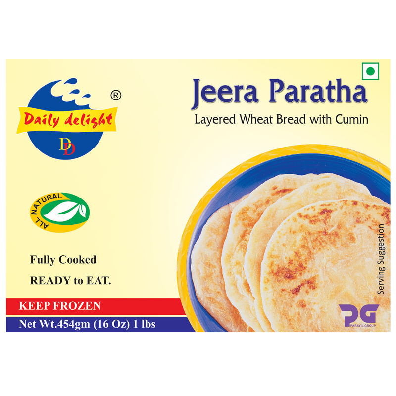 Picture of Daily Delight Jeera Parata FRZ - 1lb