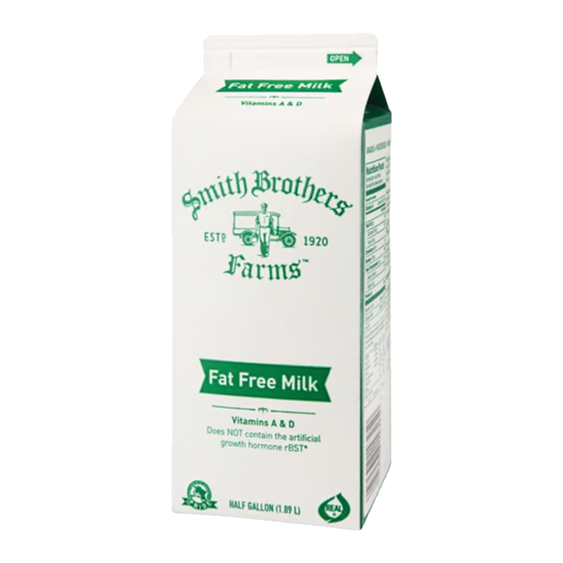 Picture of Smith Brothers Fat Free Milk - 236ml