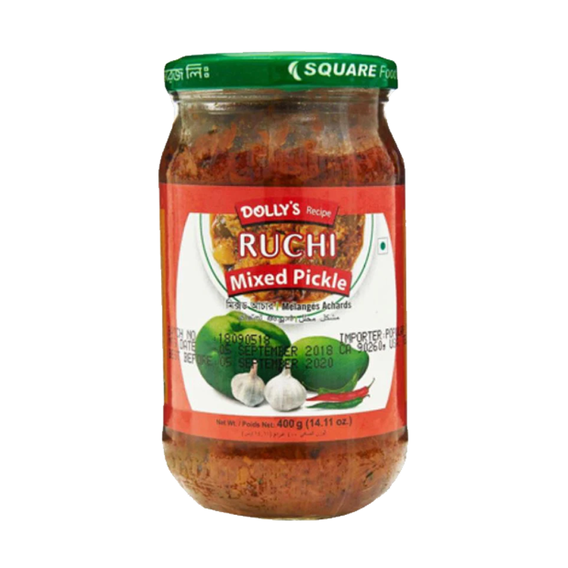 Picture of Dollys Ruchi Mixed Pickle - 400g