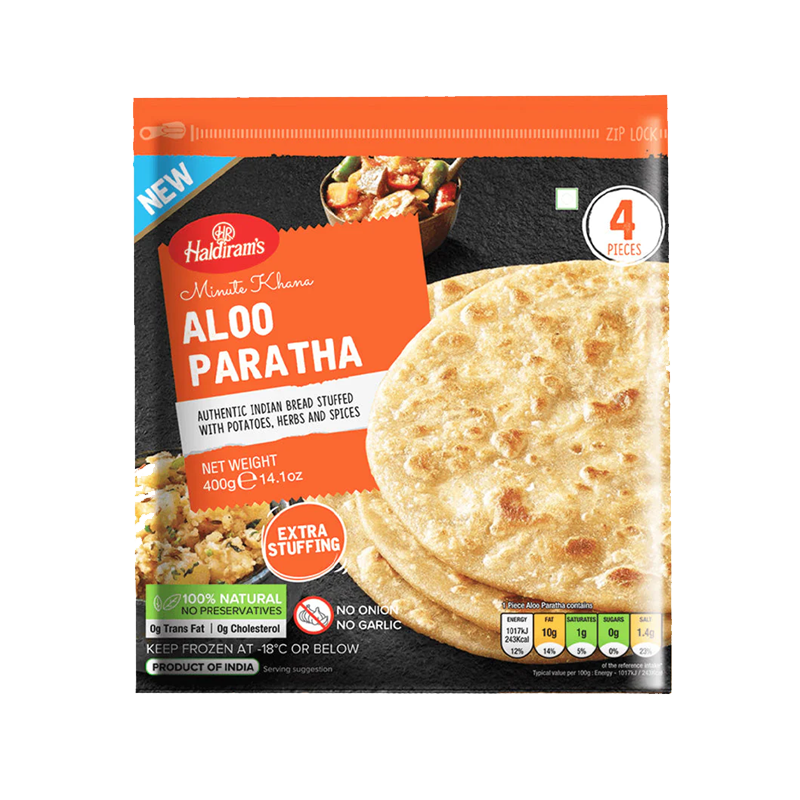 Picture of Haldirams Paratha Aloo FRZ - 400g*4