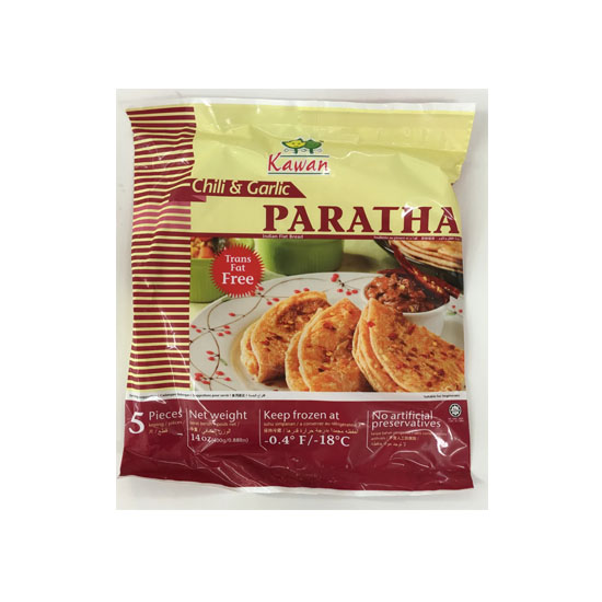 Picture of Kawan Chili Garlic Paratha FRZ - 400g*5