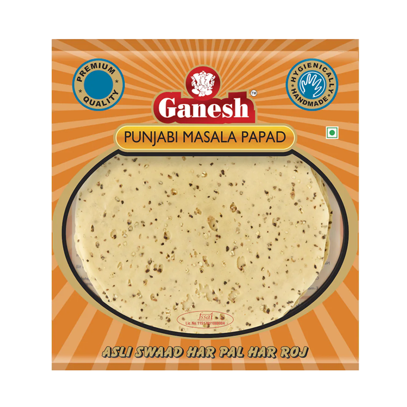 Picture of Ganesh Punjab Masala Papad - 7oz