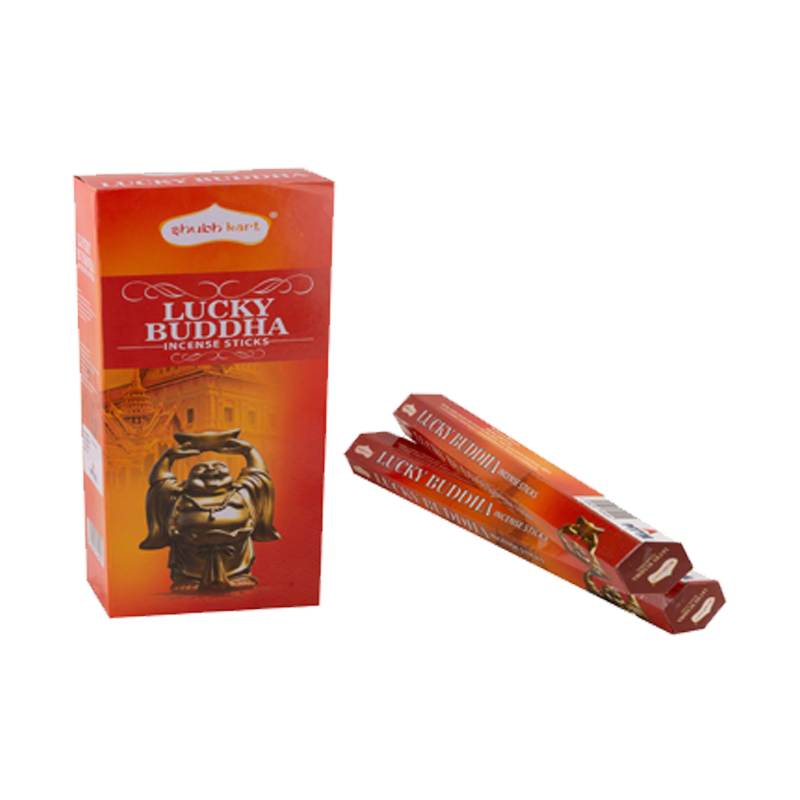 Picture of Shubh Kart Lucky Buddha Incense Sticks - 6pcks 20stck