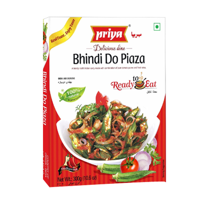 Picture of Priya Bhindi Do Piaza RTE-300g