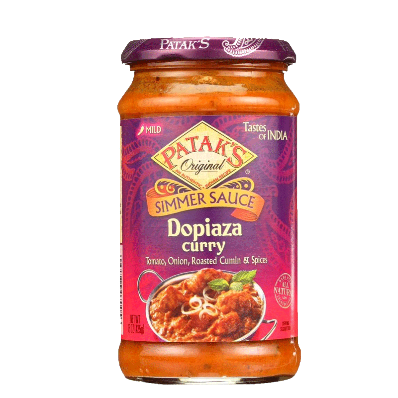 Picture of Pataks Dopiaza Curry Sauce - 15oz