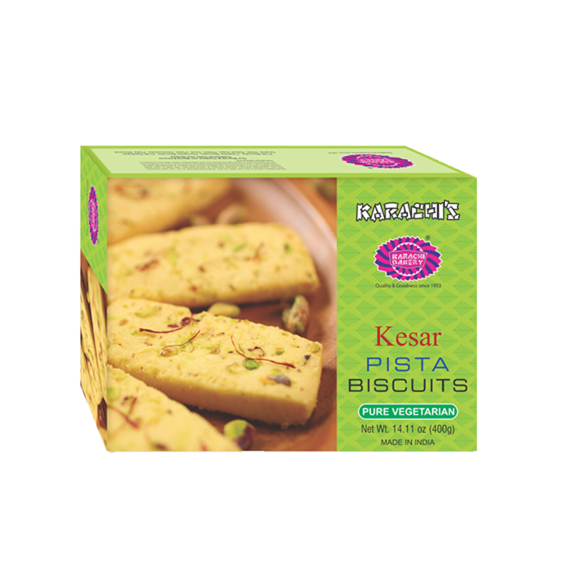 Picture of Karachi Kesar Pista Biscuits - 400g