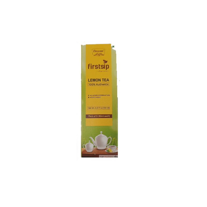 Picture of Deccan Firstsip Lemon Tea Decoction - 150Ml