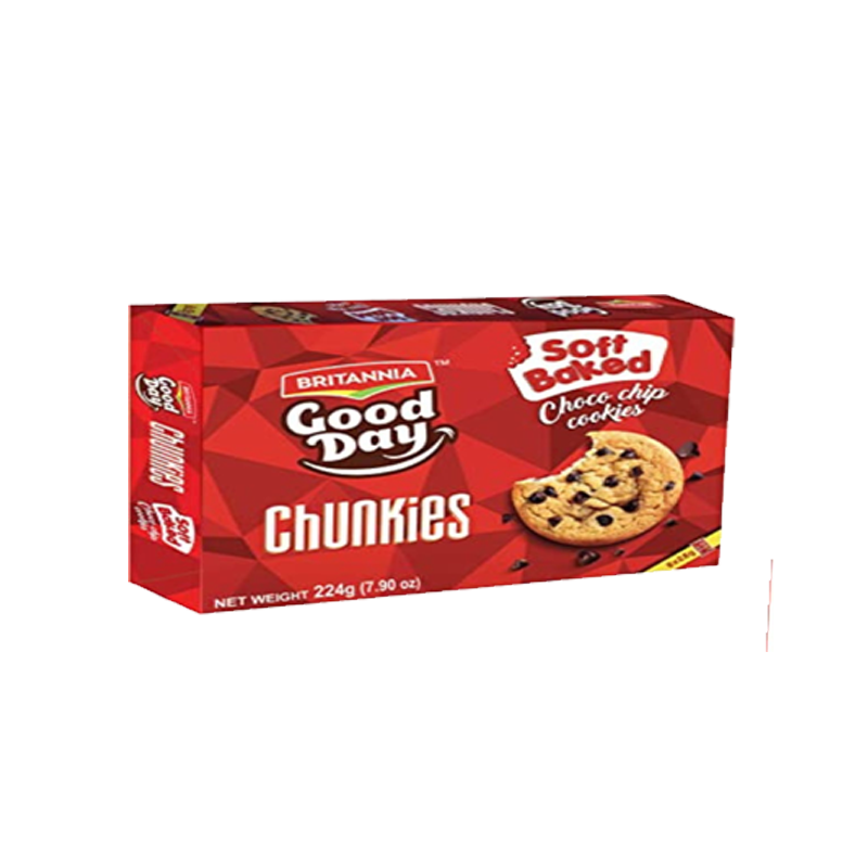 Picture of Britannia Good Day Choc Chip Cookie Chunkies - 224g