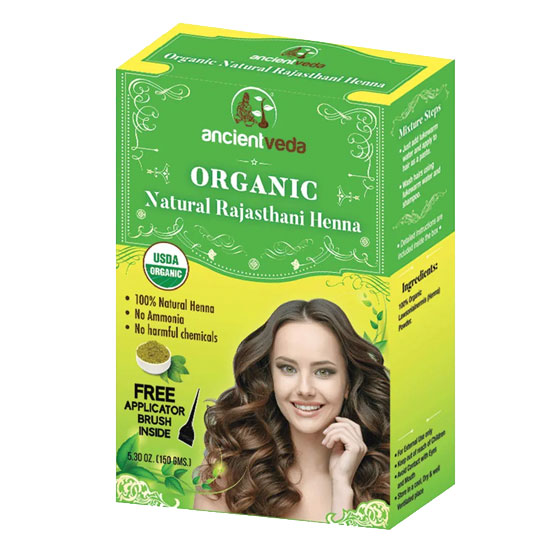 Picture of Ancientveda Natural Rajasthani Organic Henna-500gm