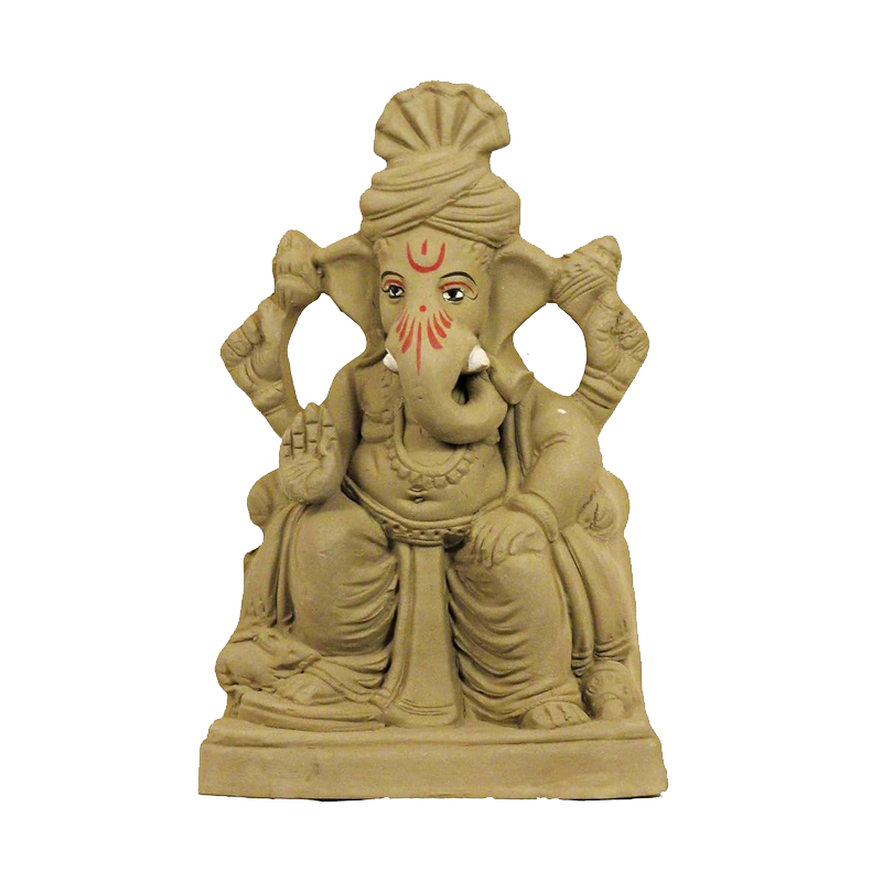 Picture of S Ganesh Face White Clay - M