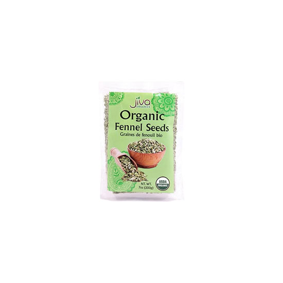 Picture of Jiva Organic Fennel Seeds-7oz