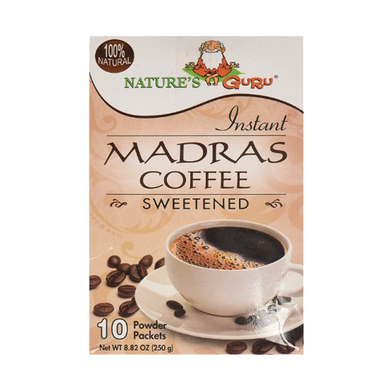 Picture of Natures Guru Madras Coffee Sweetened - 250g*10