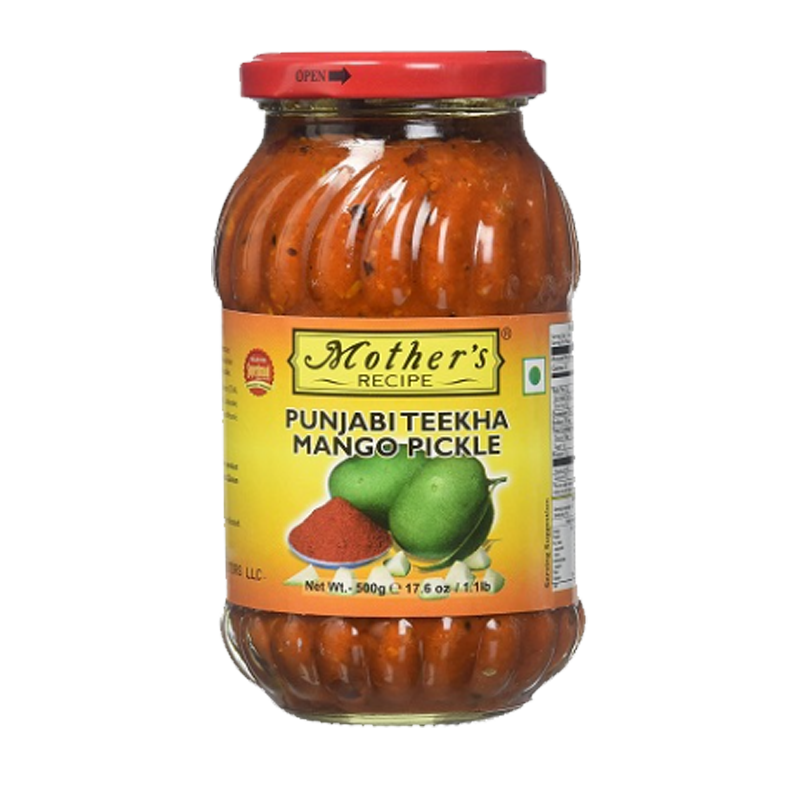 Picture of Mothers R Punjabi Teekha Mango Pickle - 500g