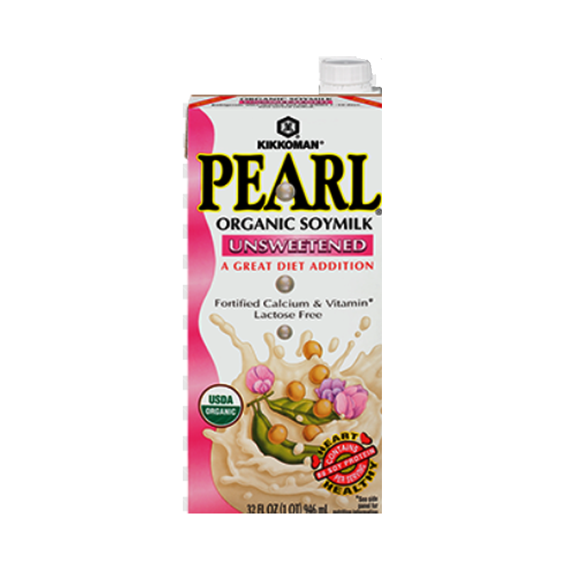 Picture of Kikkoman Pearl Organic Soy Milk Original - 1qt