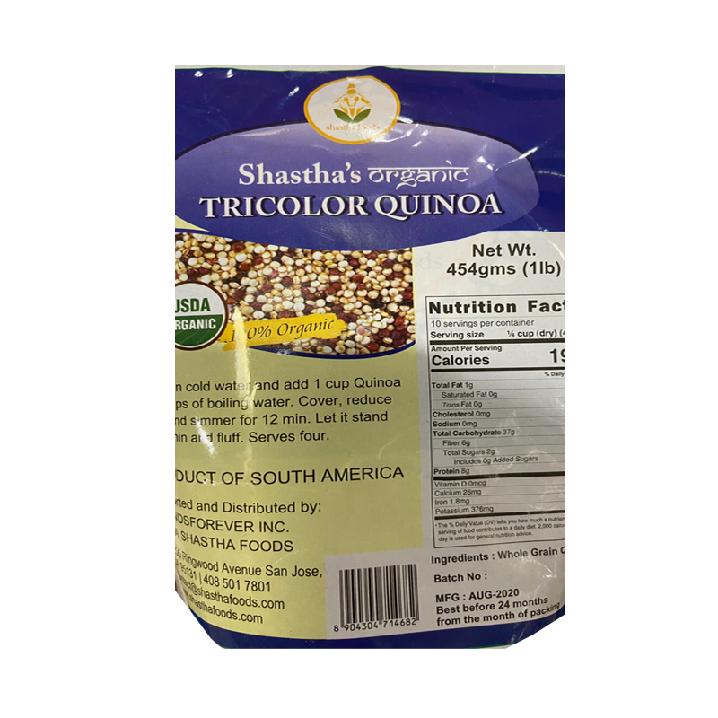 Picture of Shastha Quinoa Tricolor - 1lb