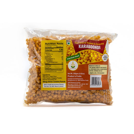 Picture of Grand Sweets And Snacks Mayuri Karaboondi-250g