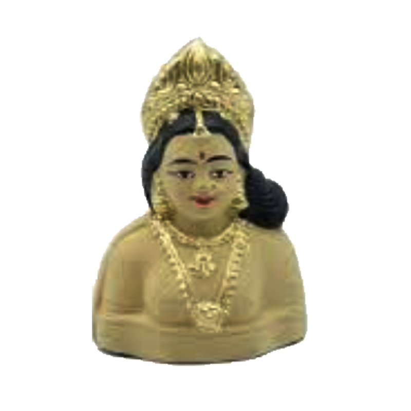 Picture of S White CP Gowri Clay Statue L