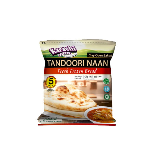 Picture of Karachi Delight Tandoori Naan FRZ - 425g*5