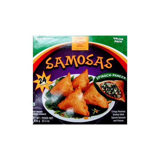 Picture of Deep Spinach Paneer Samosa FRZ - 212g*8