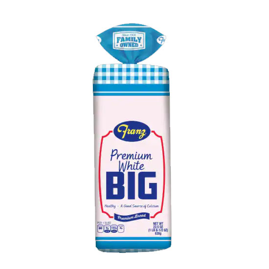 Picture of Franz Big White Wheat Bread-638g