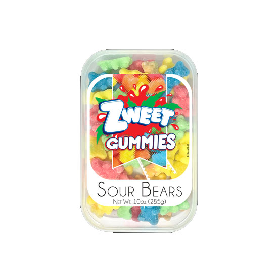 Picture of Crescent Gummy Sour Bears-10oz