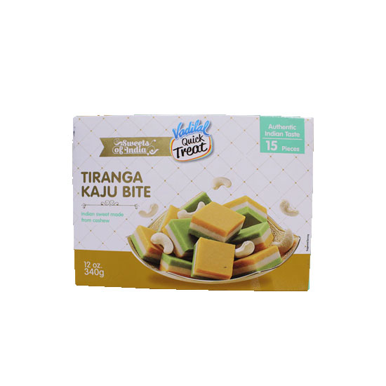 Picture of Vadilal Tiranga Kaju Bite FRZ - 340g*15pcs