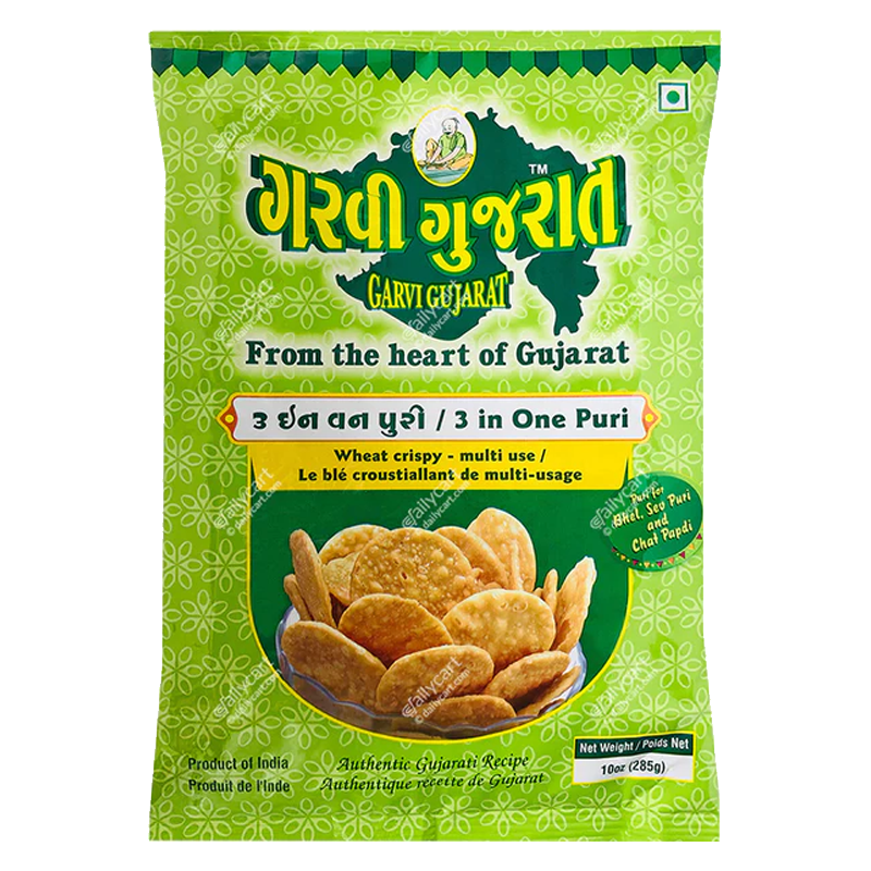 Picture of Garvi Gujarat 3 in One Puri For Bhel - 285g