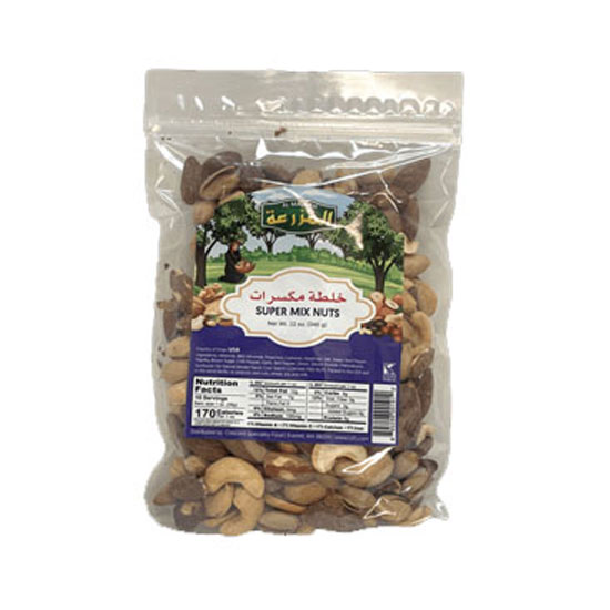 Picture of Al Mazrah Super Mix Nuts-340g