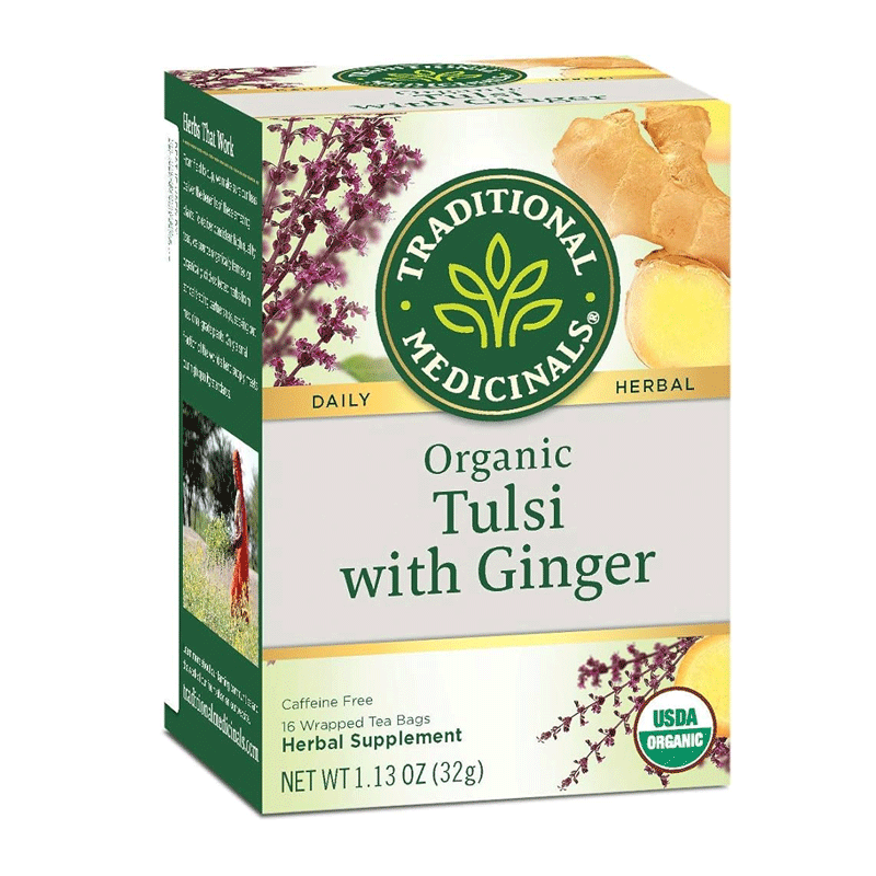 Picture of Organic India Tulsi Tea Ginger - 32g*18