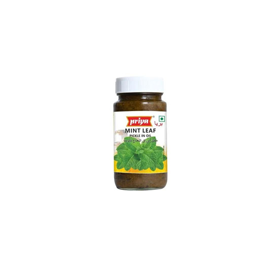 Picture of Priya Mint Leaf Pickle NO Garlic-300g