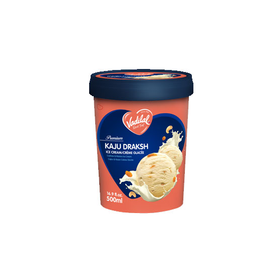 Picture of Vadilal Kaju Draksh Ice Cream - 500ml