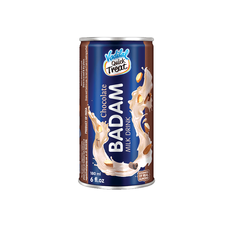 Picture of Vadilal Badam Milk Drink Chocolate - 180ml