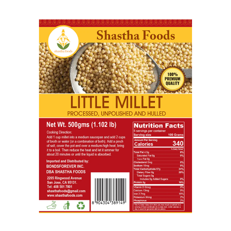 Picture of Shastha Little Millet - 1lb