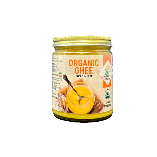 Picture of 24 Mantra Organic Grass Fed Ghee - 7.5Oz