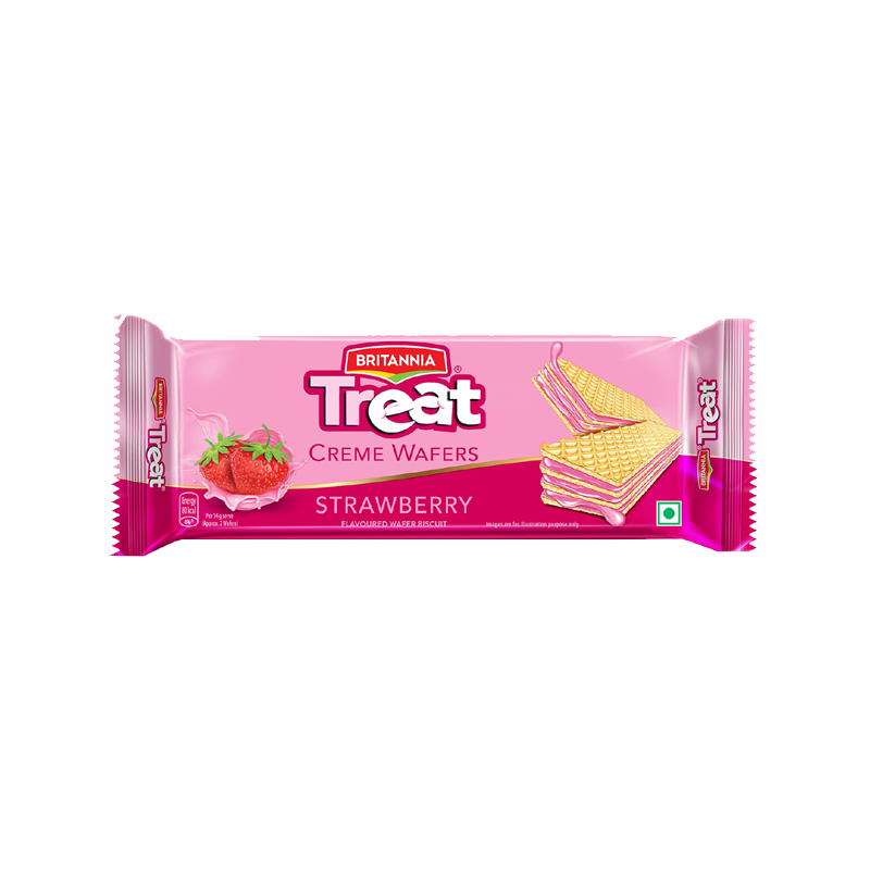 Picture of Britannia Treat Strawberry Wafers - 150g