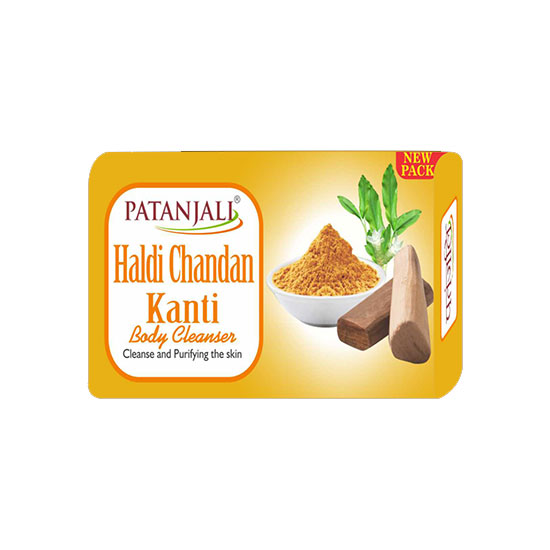 Picture of Patanjali Haldi  Chandan Kanti Body Cleanser-150g