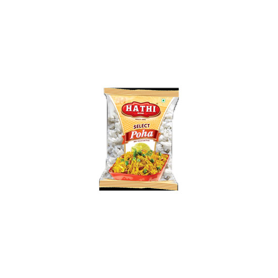 Picture of Hathi Poha Med Rice Flakes -56oz