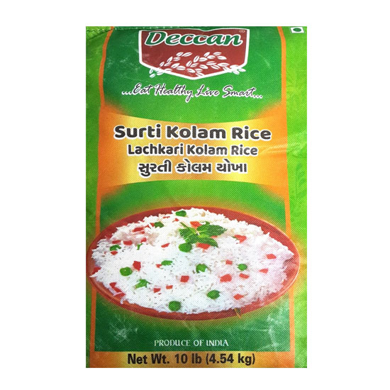 Picture of Deccan Surati Kolam Rice-10Lb