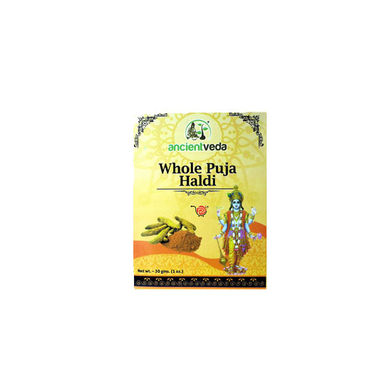 Picture of Ancient Veda Whole Puja Haldi - 30g