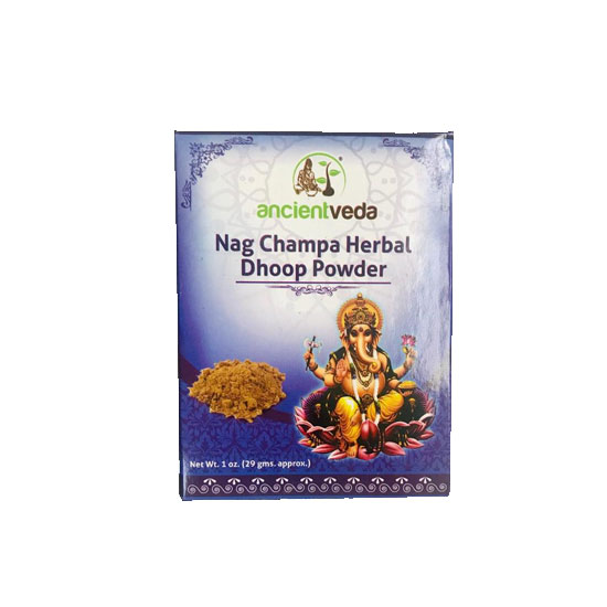 Picture of Ancientveda Nag Champa Herbal Dhoop Powder-1oz