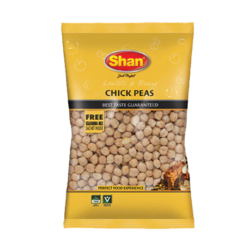 Picture of Shan Garbanzo Beans (White Chickpeas) - 4lb