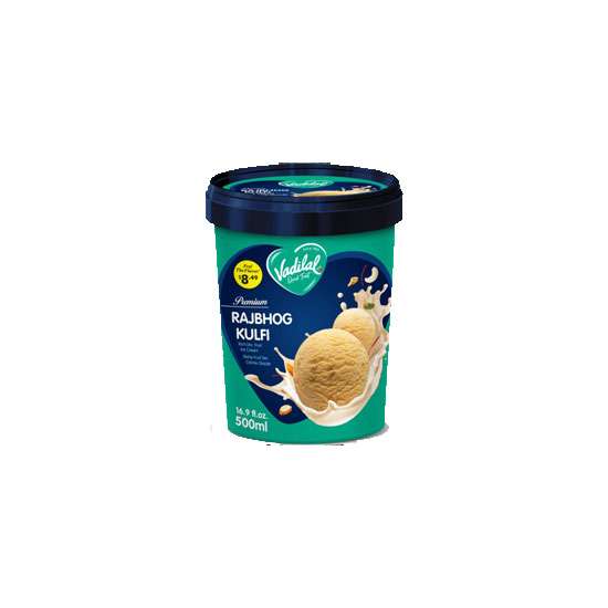 Picture of Vadilal Rajbhog Kulfi Ice Cream-500ml