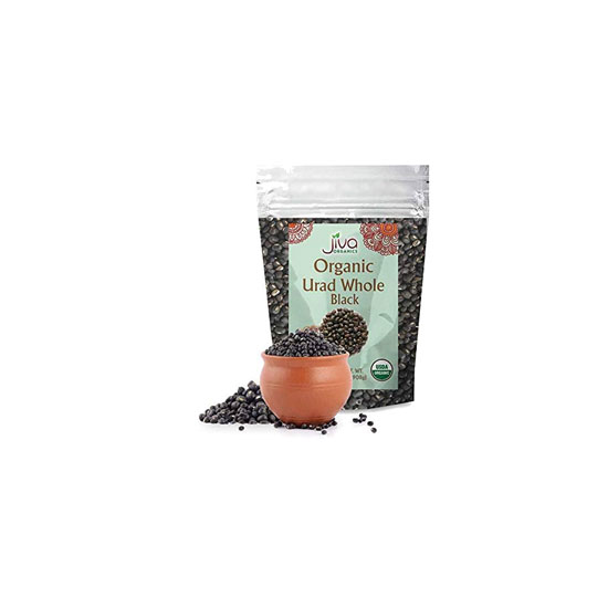 Picture of Jiva Organic Udad Daal Black Whole-2lb