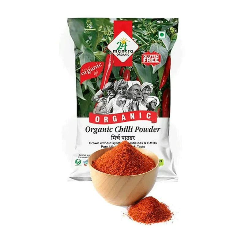 Picture of 24 Mantra Organic Chilli Powder - 100g