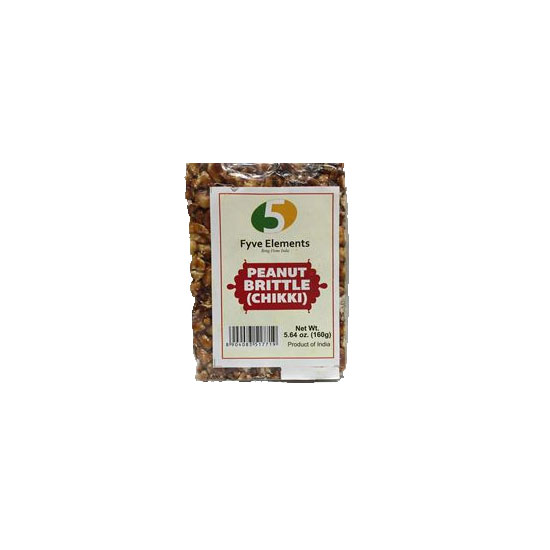 Picture of Fyve Elements Peanut Britle Chiki 160g