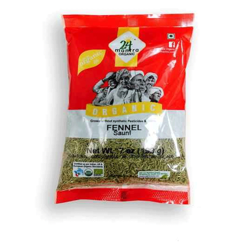 Picture of 24 Mantra Organic Fennel Seeds - 7oz