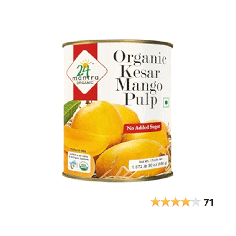 Picture of 24 Mantra Organic Mango Stars Mango & Amartnath Cereals - 300g