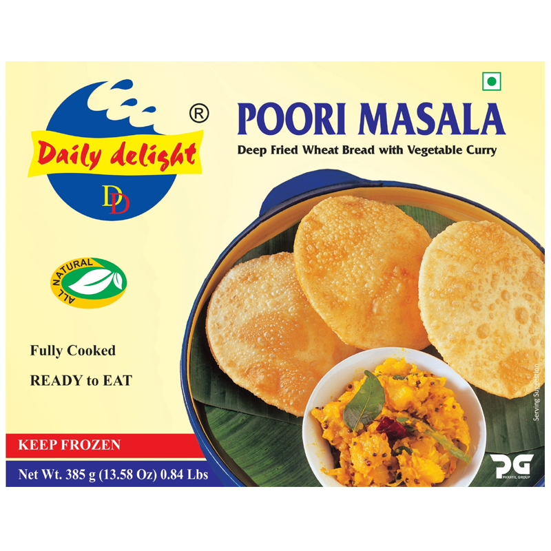 Picture of Daily Delight Masala Poori FRZ - 385g