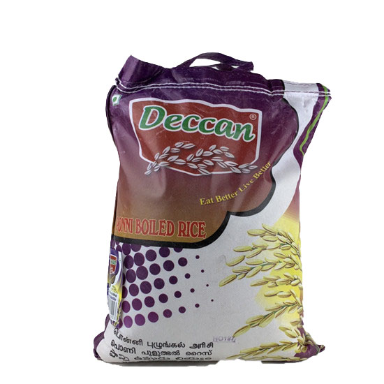 Picture of Deccan Ponni Paraboiled Rice-10lb